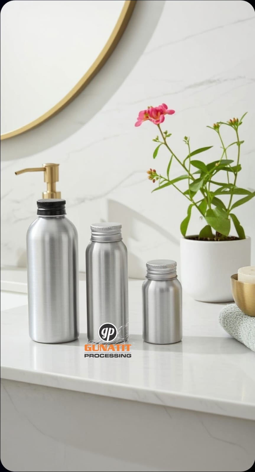 Premium Aluminium Cosmetic Bottle