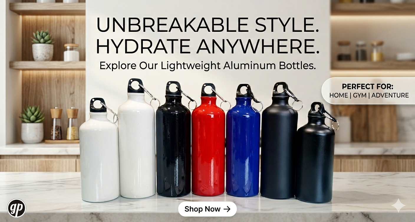 Aluminium Sipper Water Bottle