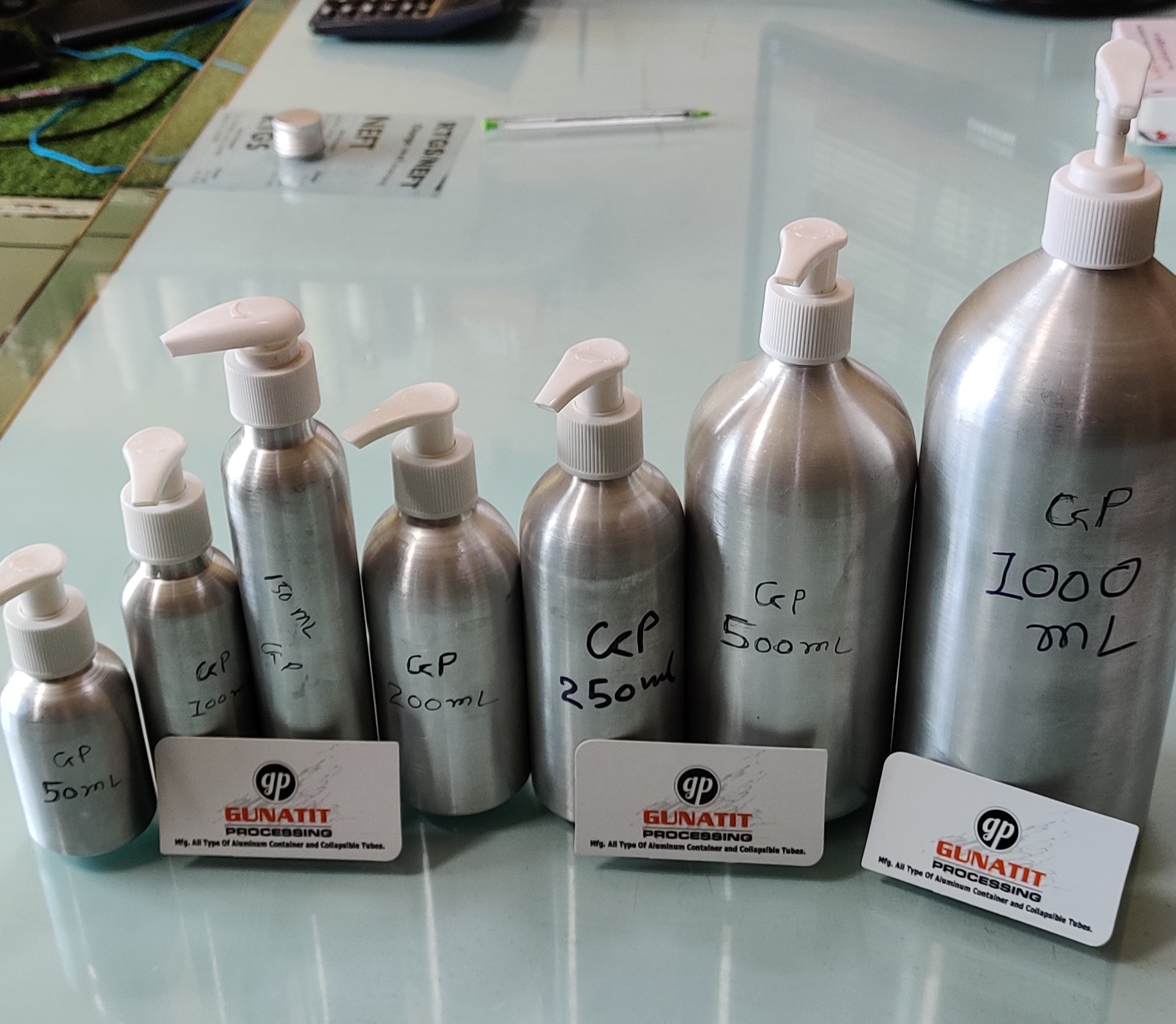 Premium Aluminium Cosmetic Bottle