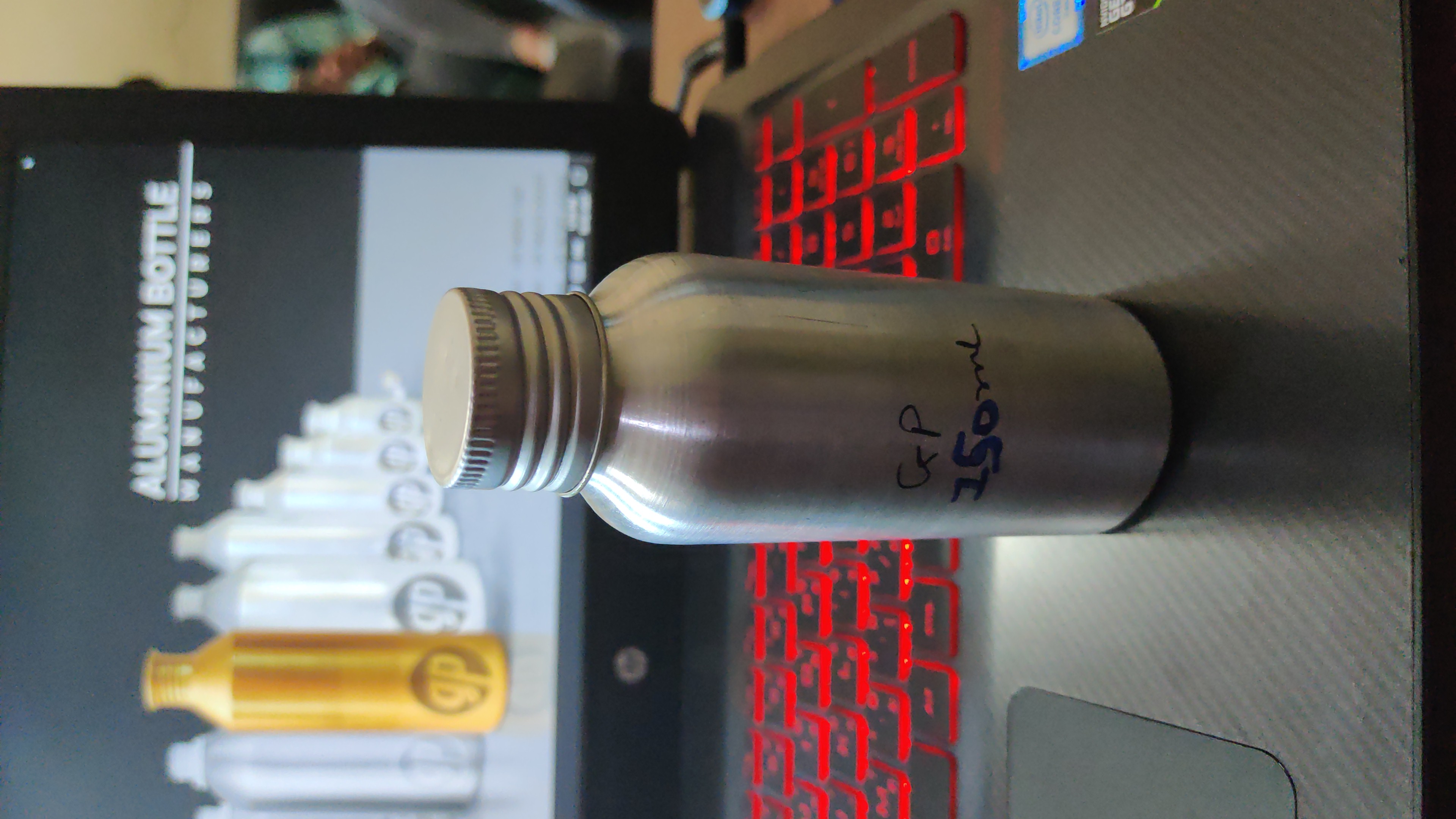 Premium Aluminium Cosmetic Bottle