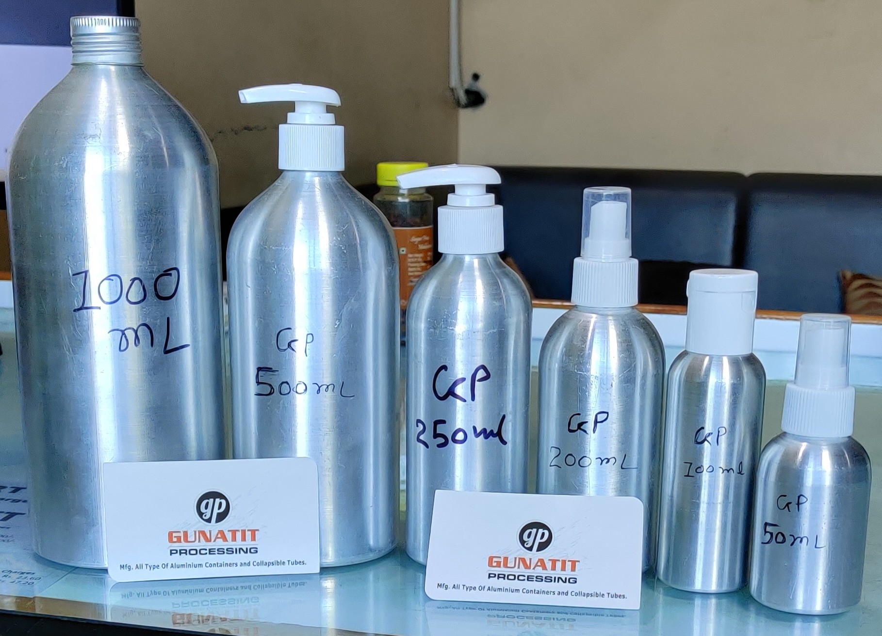 Premium Aluminium Cosmetic Bottle