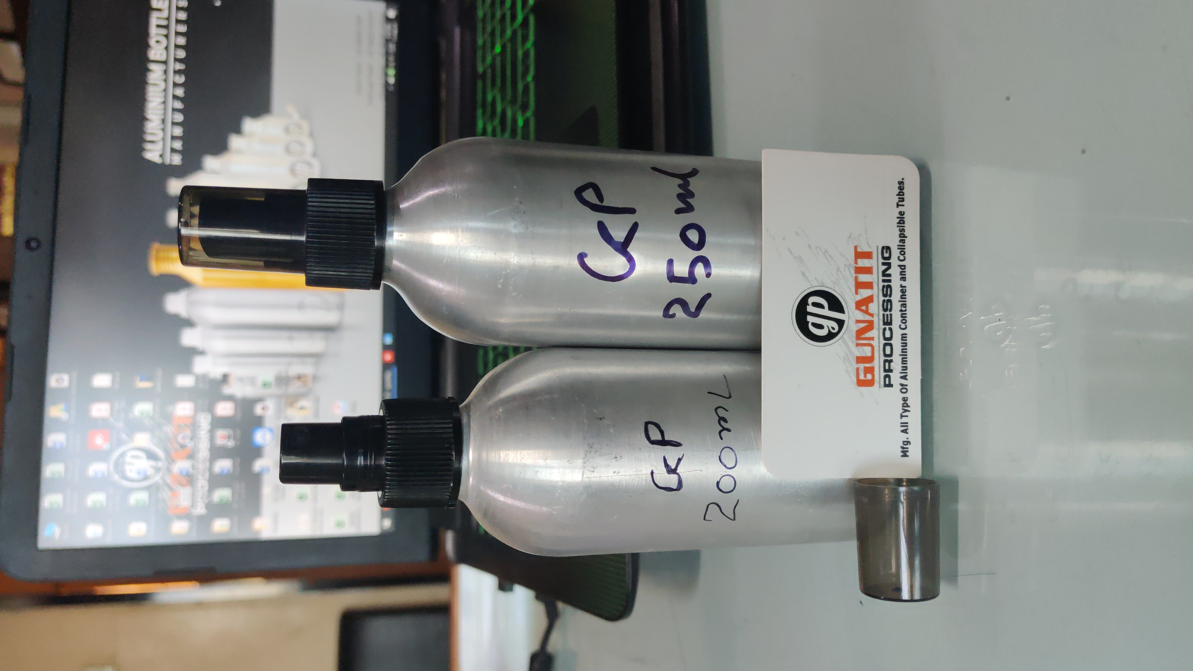 Premium Aluminium Cosmetic Bottle